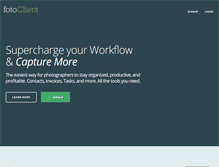 Tablet Screenshot of fotoclient.com
